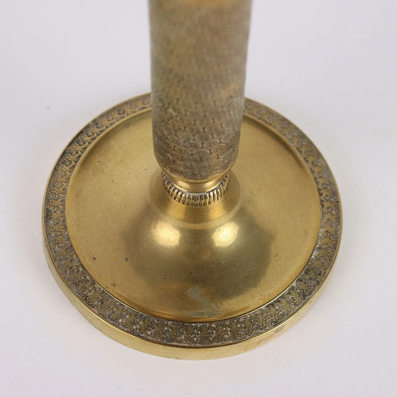 Coppia di bugie in bronzo, '800 7