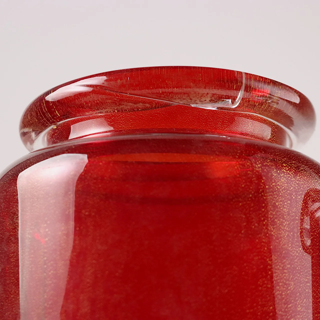 Vaso in vetro di Murano, anni '70 8