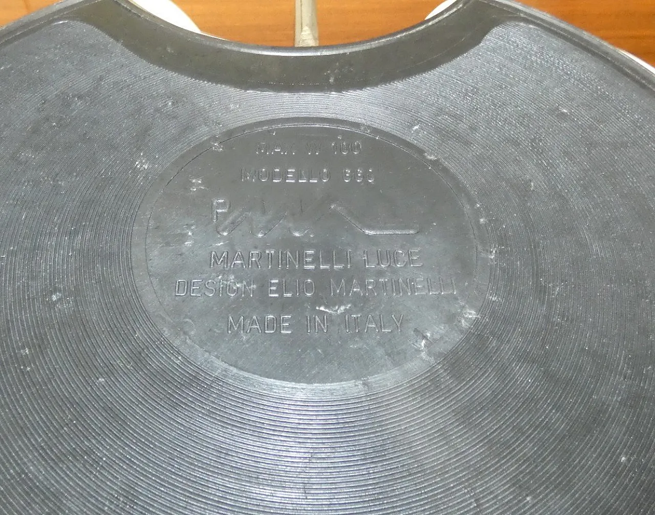 Vertebra 660 table lamp by Elio Martinelli for Martinelli Luce, 1972 16