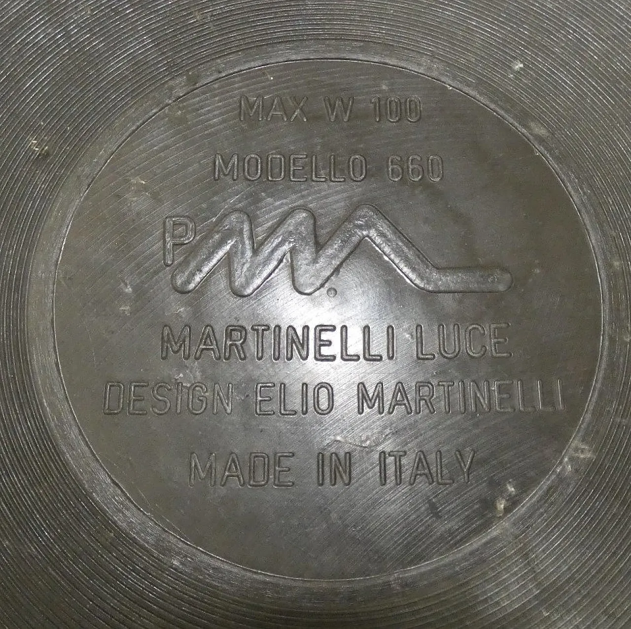 Vertebra 660 table lamp by Elio Martinelli for Martinelli Luce, 1972 17