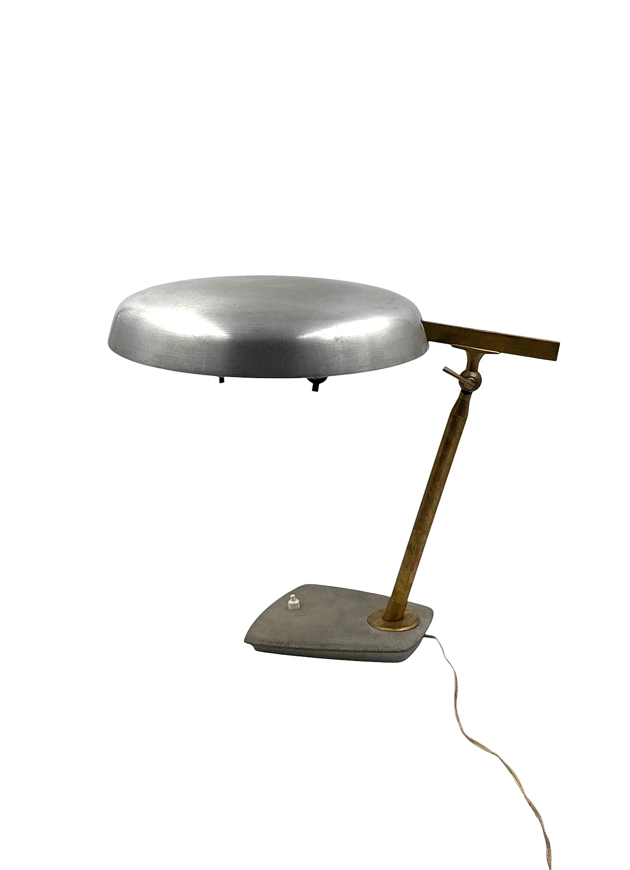 Brass table/desk lamp by Oscar Torlasco for Lumi, 1960s 3