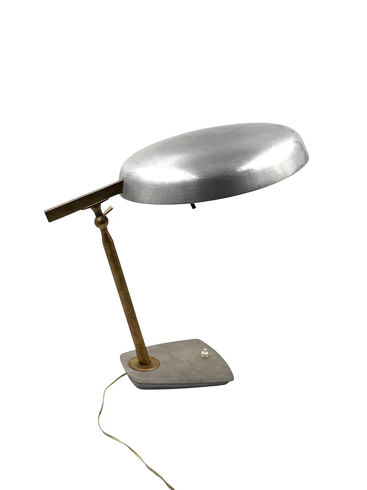 Brass table/desk lamp by Oscar Torlasco for Lumi, 1960s 7