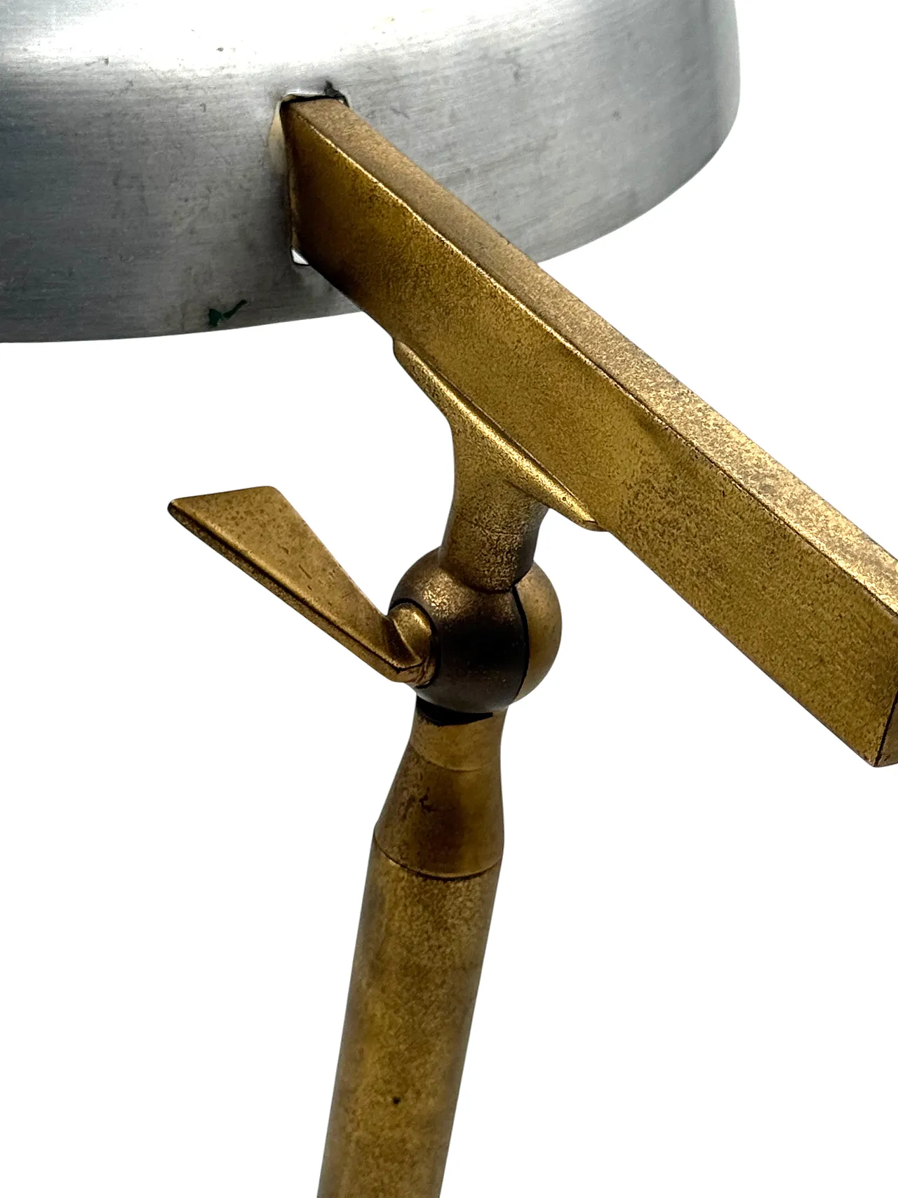 Brass table/desk lamp by Oscar Torlasco for Lumi, 1960s 9