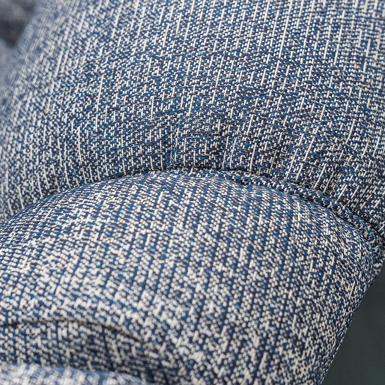 Modular 3-seater sofa, armchairs, 70s 5