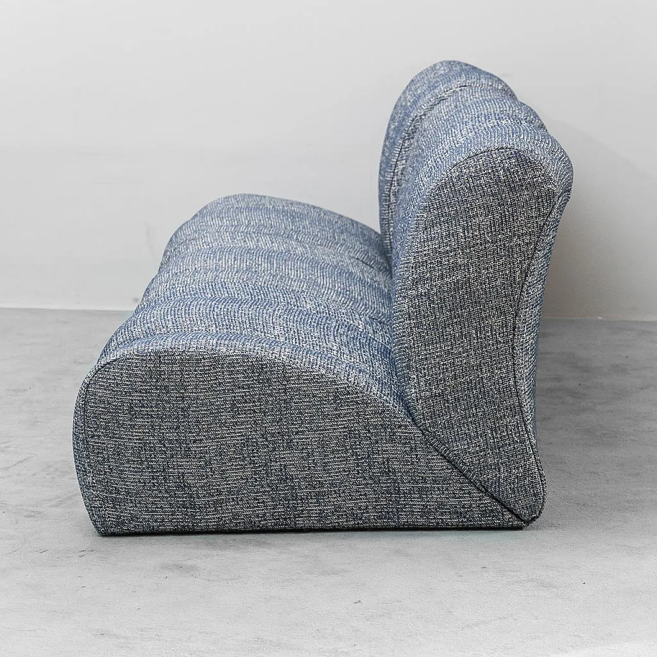 Modular 3-seater sofa, armchairs, 70s 7