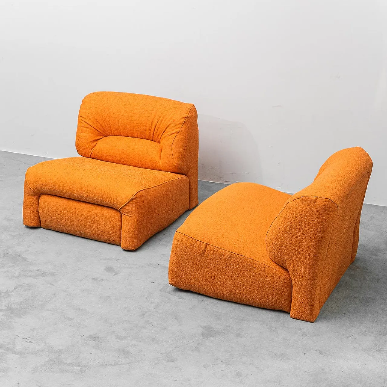 Modular 2-seater sofa or pair of armchairs, 1970s 3