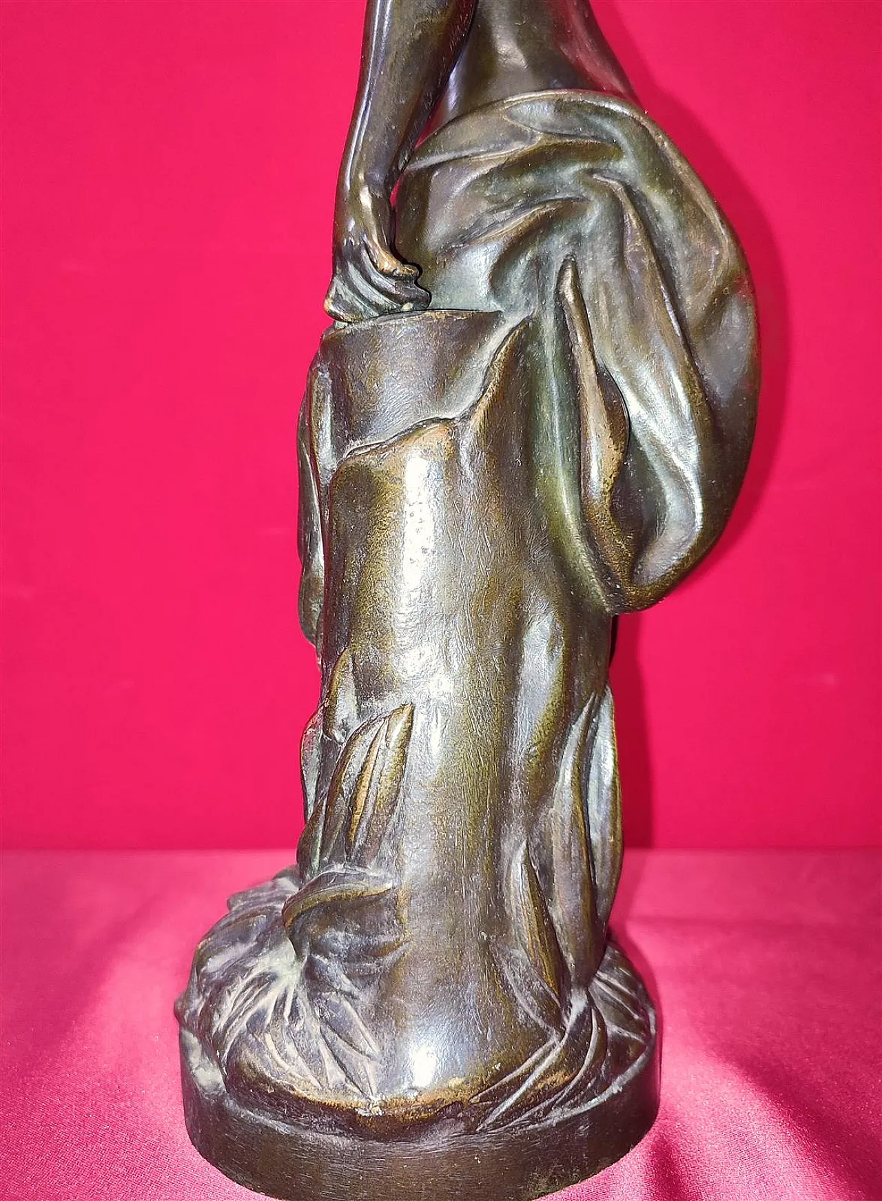 La bagnante di Étienne-Maurice Falconet, scultura in bronzo, '700 7