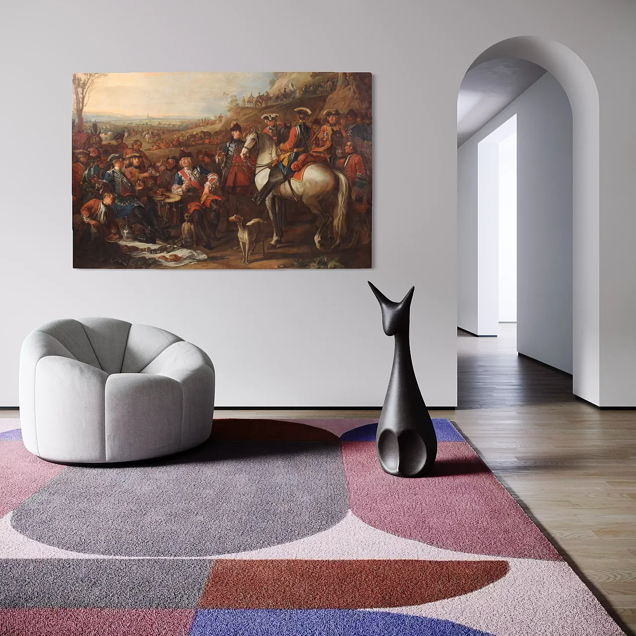 Quadro francese, fermata dei granatieri, '700 8