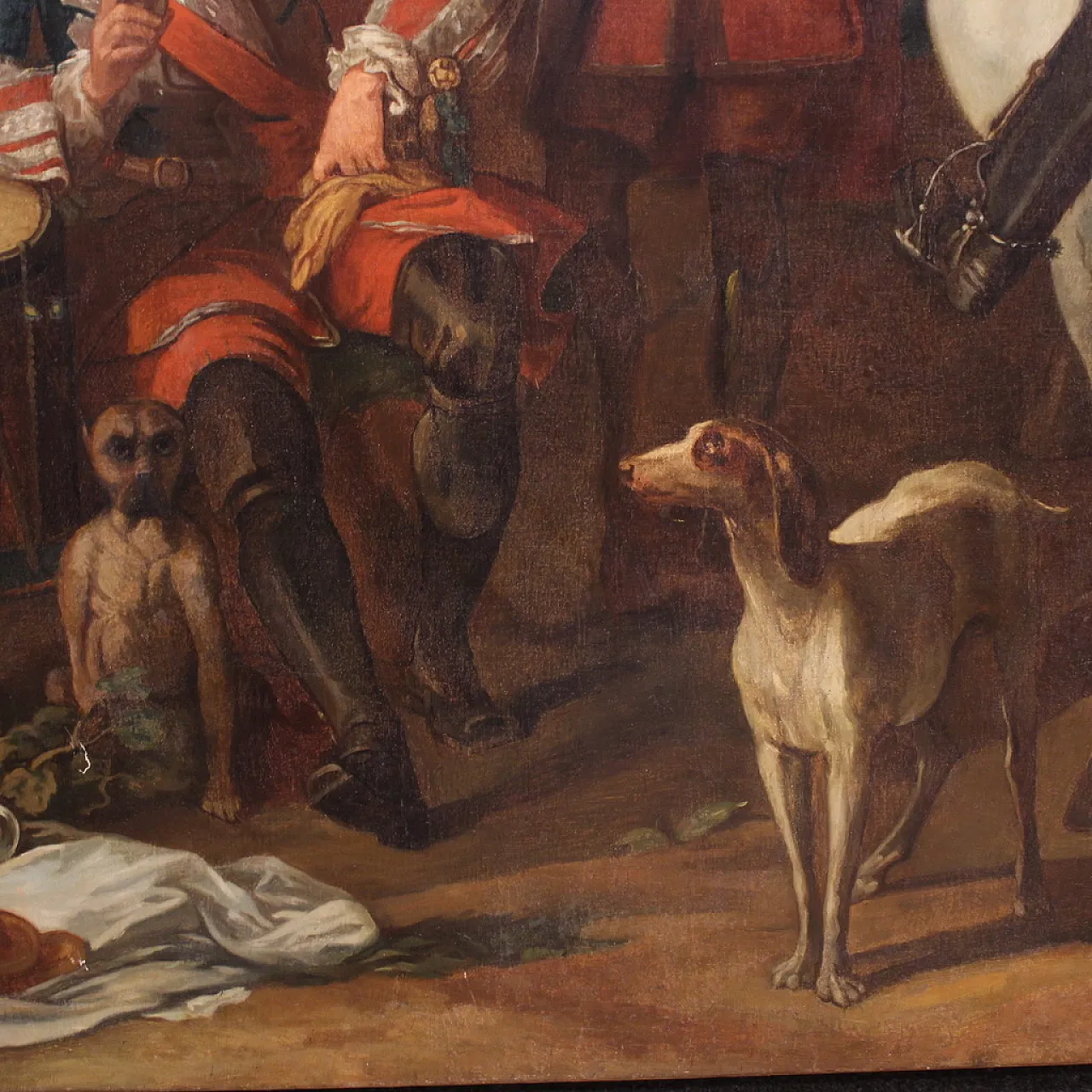 Quadro francese, fermata dei granatieri, '700 9