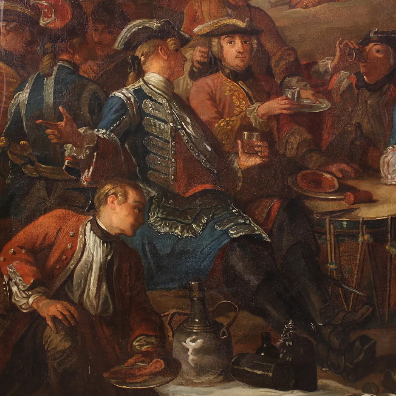 Quadro francese, fermata dei granatieri, '700 11