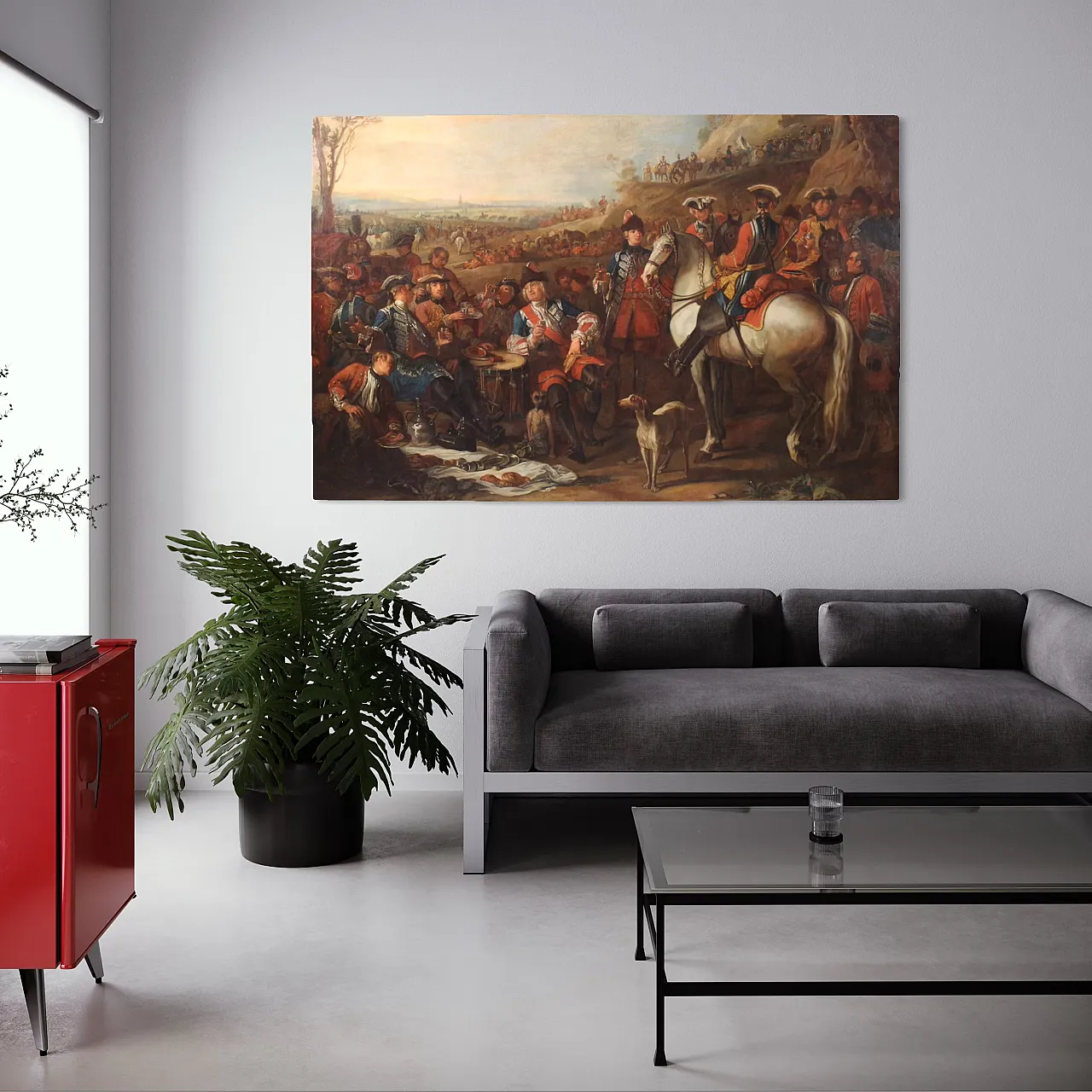 Quadro francese, fermata dei granatieri, '700 13