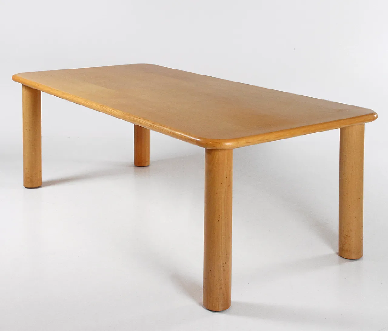 Wooden dining table, 1980s 2