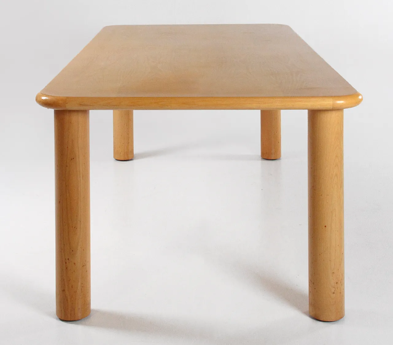 Wooden dining table, 1980s 5