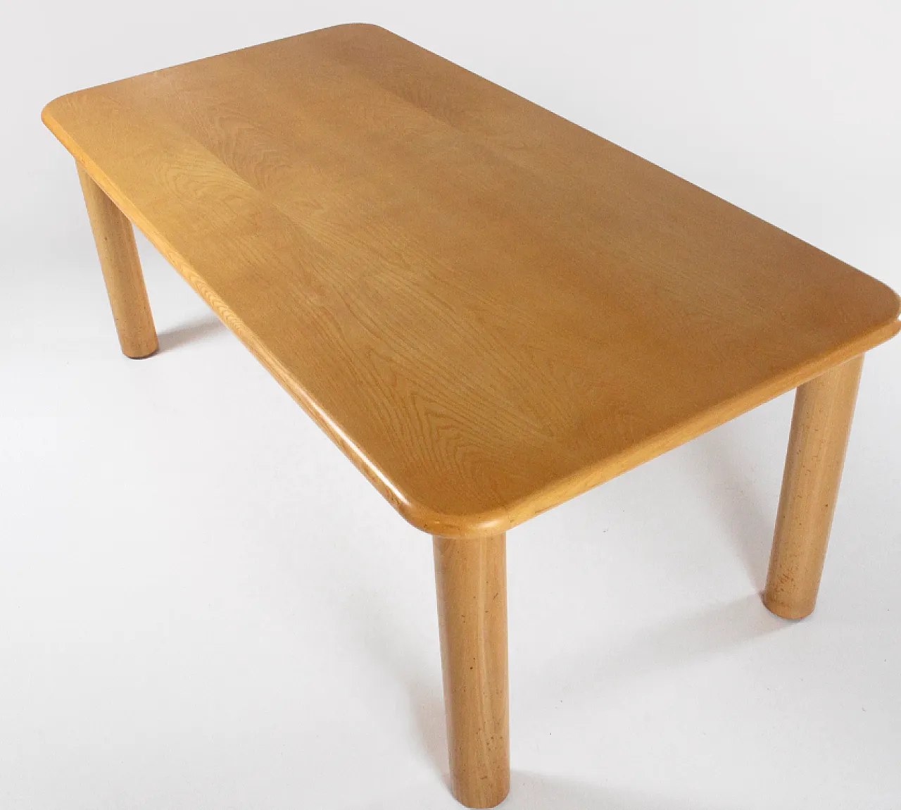 Wooden dining table, 1980s 6