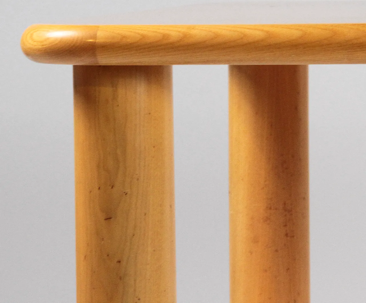 Wooden dining table, 1980s 8