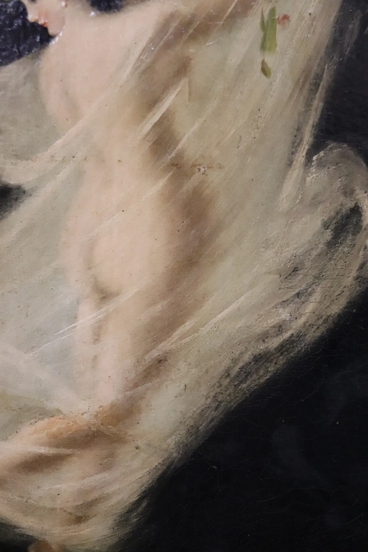 Olio su tavola, allegoria della primavera, '800 4