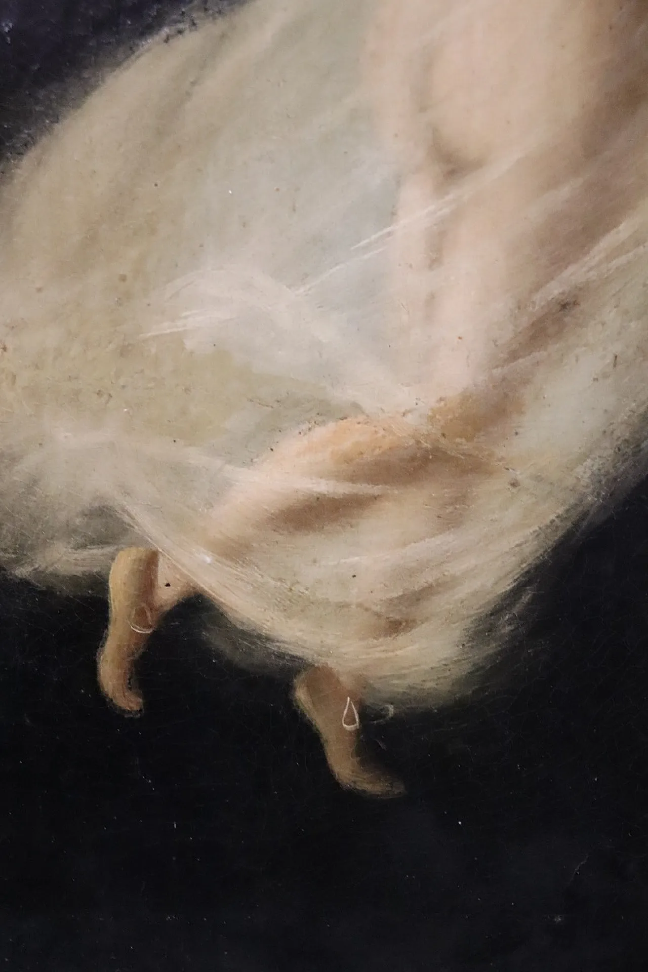 Olio su tavola, allegoria della primavera, '800 5