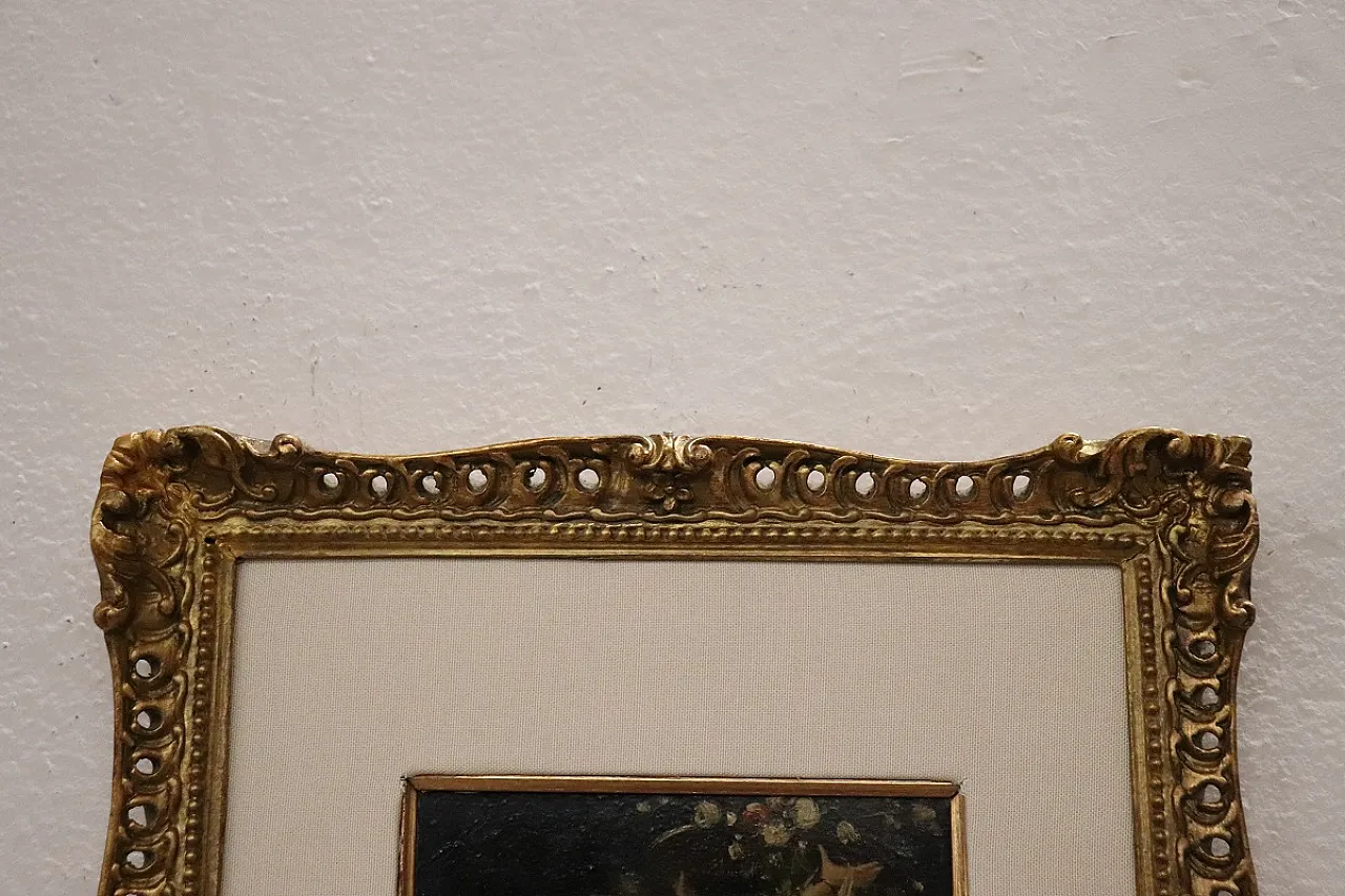 Olio su tavola, allegoria della primavera, '800 7