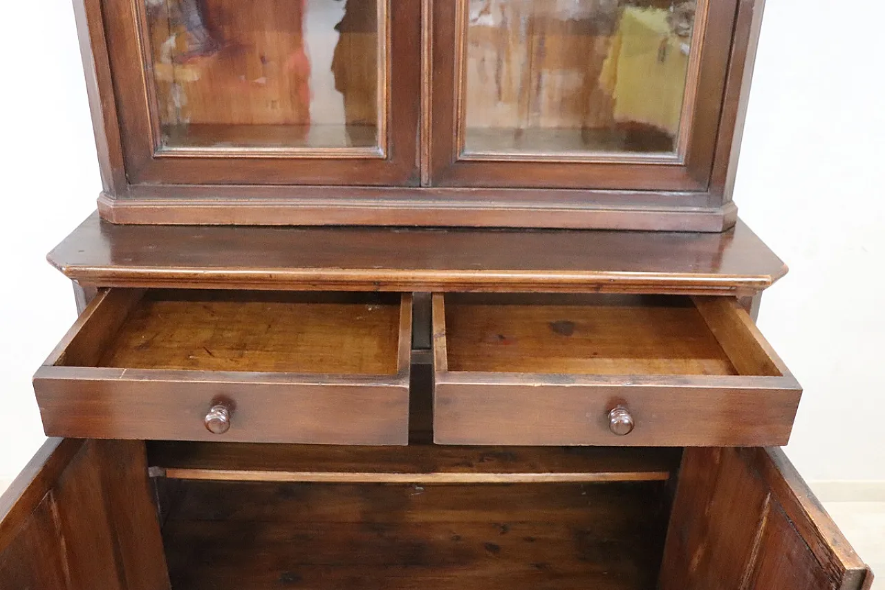 Walnut veneered sideboard, 19th century 8