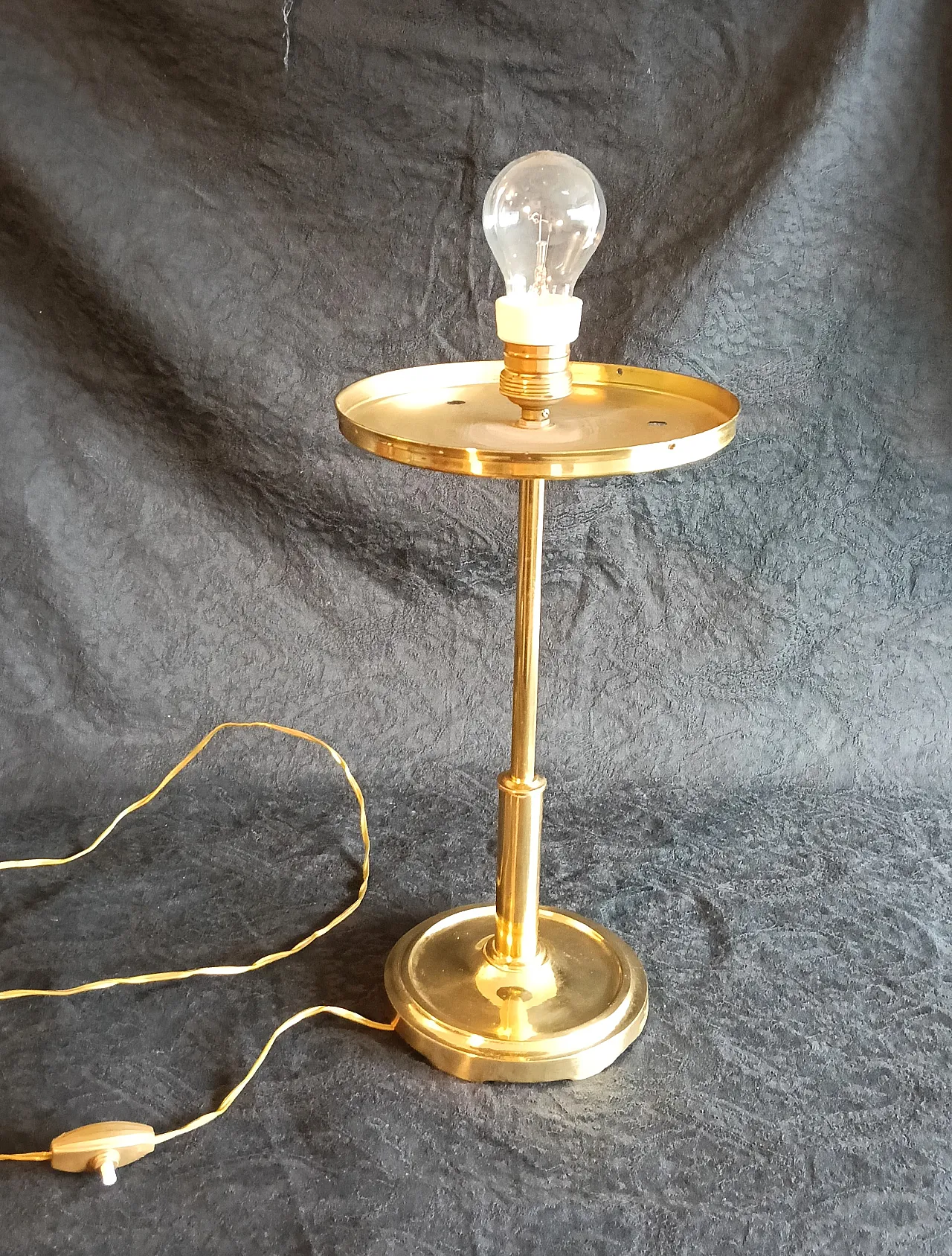 Art Nouveau style table lamp, mid-20th century 10