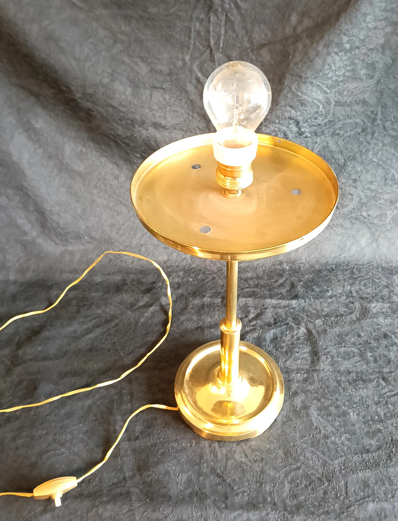 Art Nouveau style table lamp, mid-20th century 11