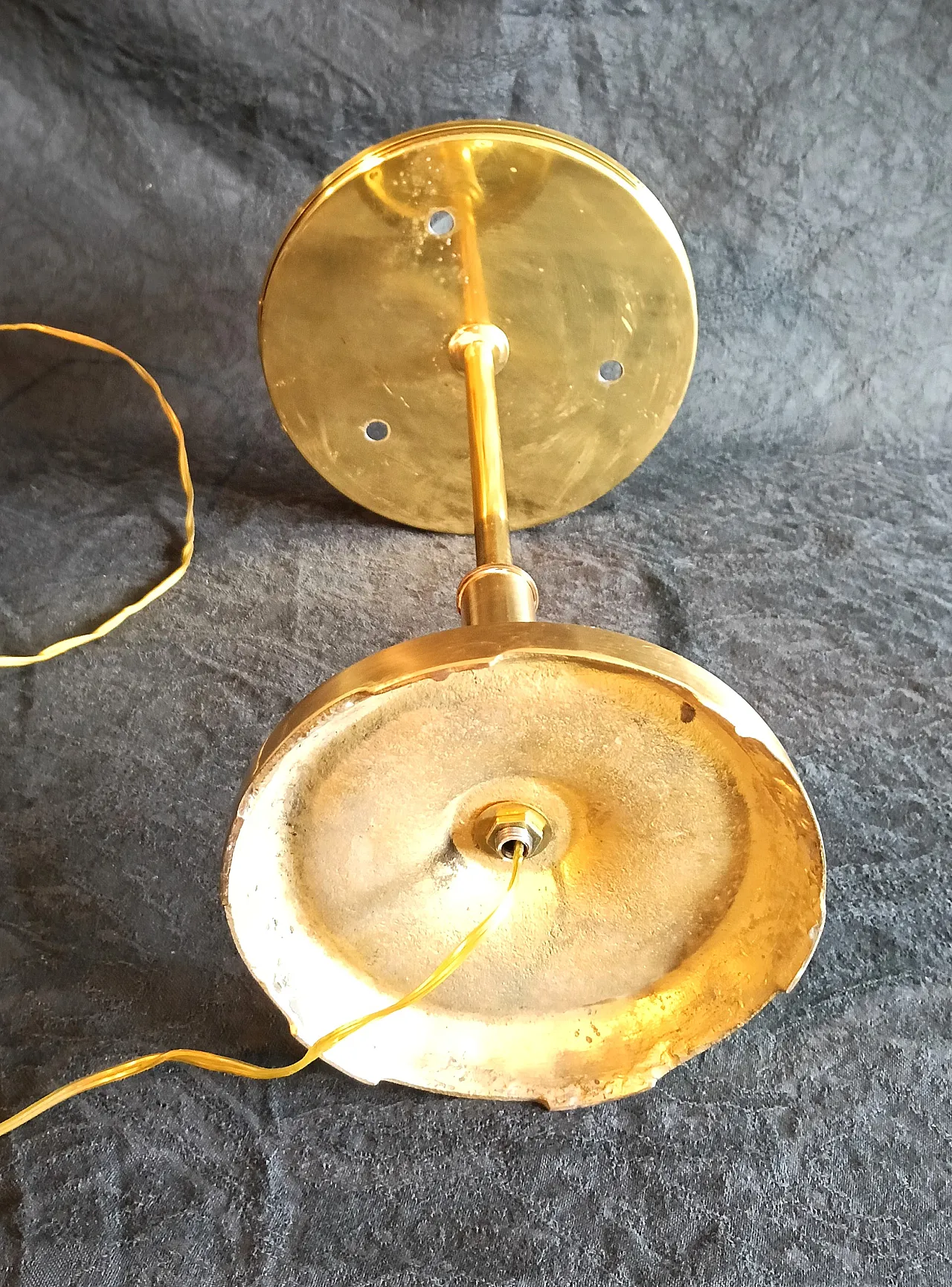 Art Nouveau style table lamp, mid-20th century 12