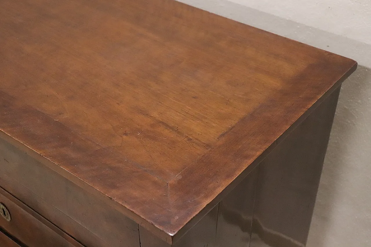 Comò in noce epoca Impero, primi '800 5