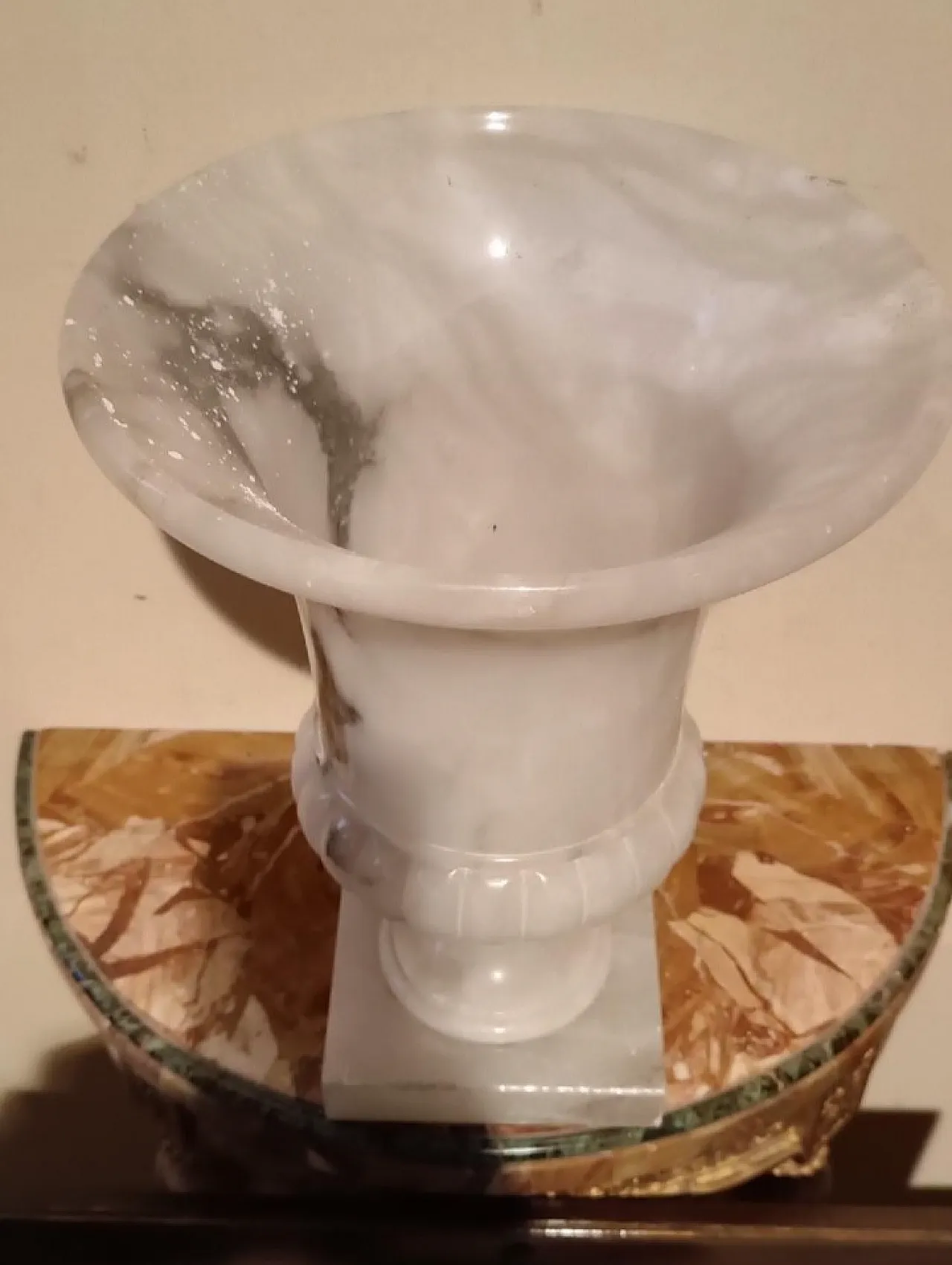Medici alabaster crater vase, 1950s 3