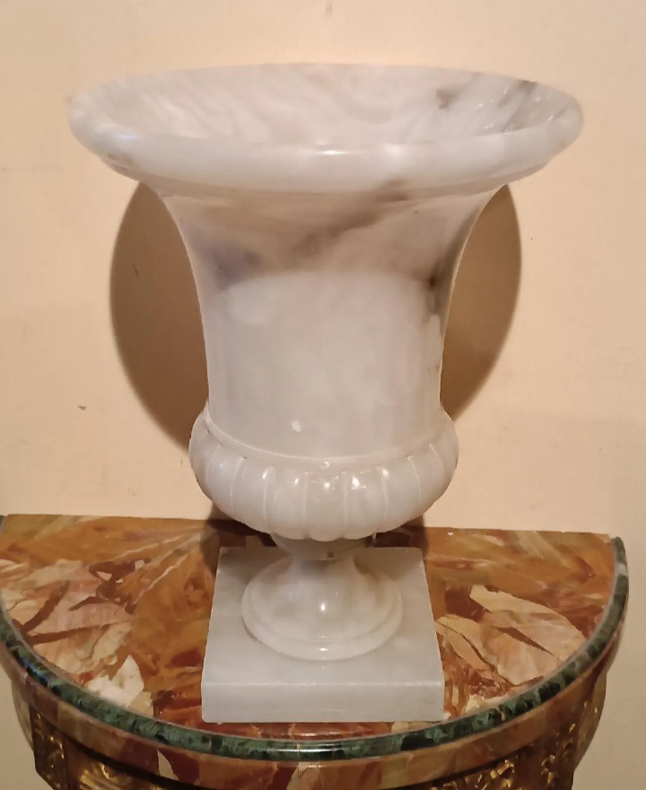 Medici alabaster crater vase, 1950s 5