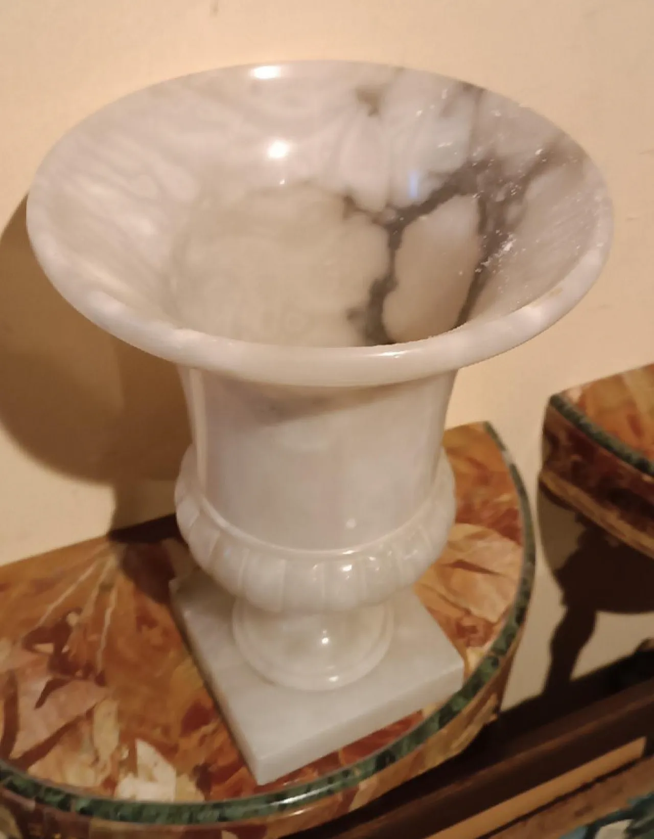 Medici alabaster crater vase, 1950s 9