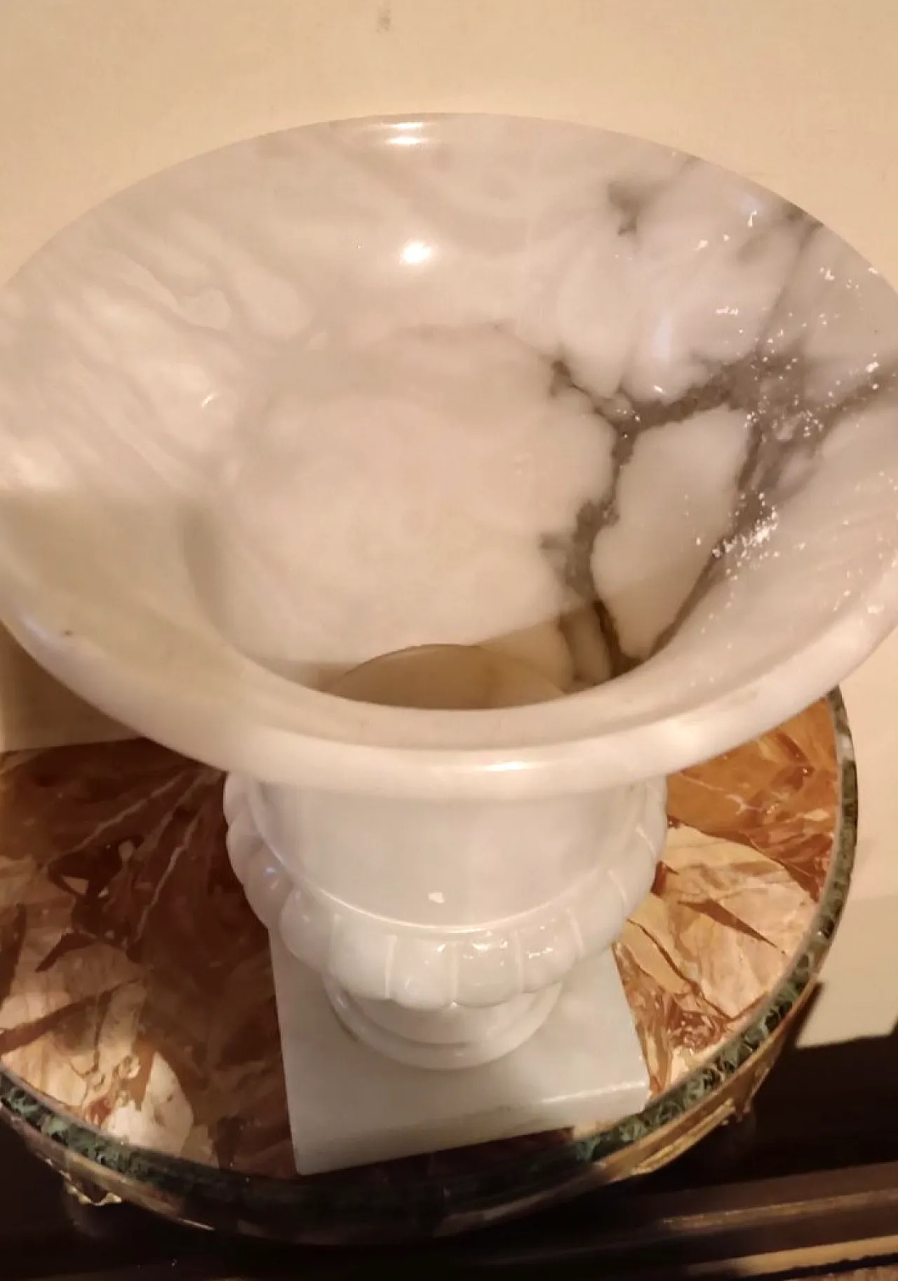 Medici alabaster crater vase, 1950s 10