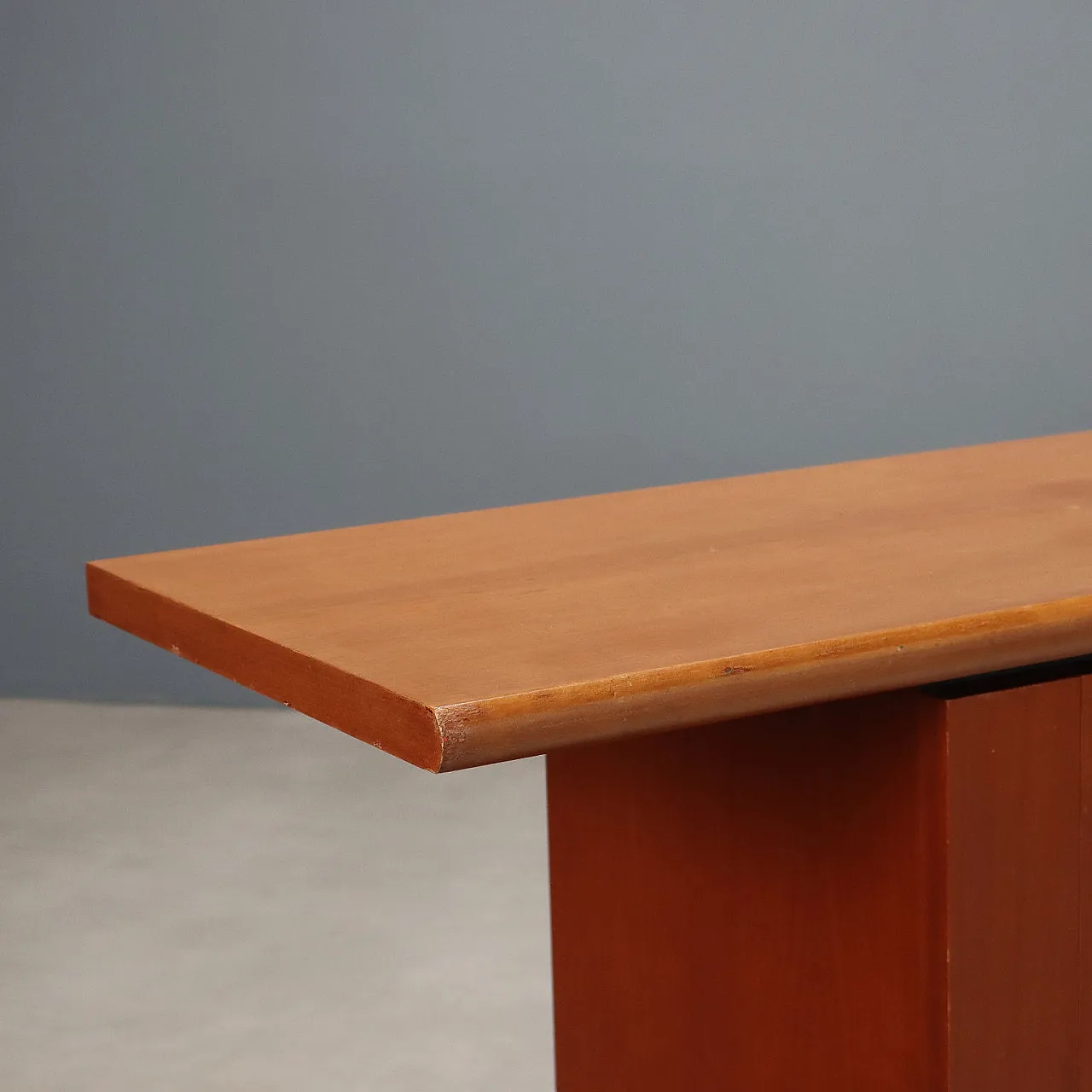 Credenza in legno con ante scorrevoli e battenti, '900 10