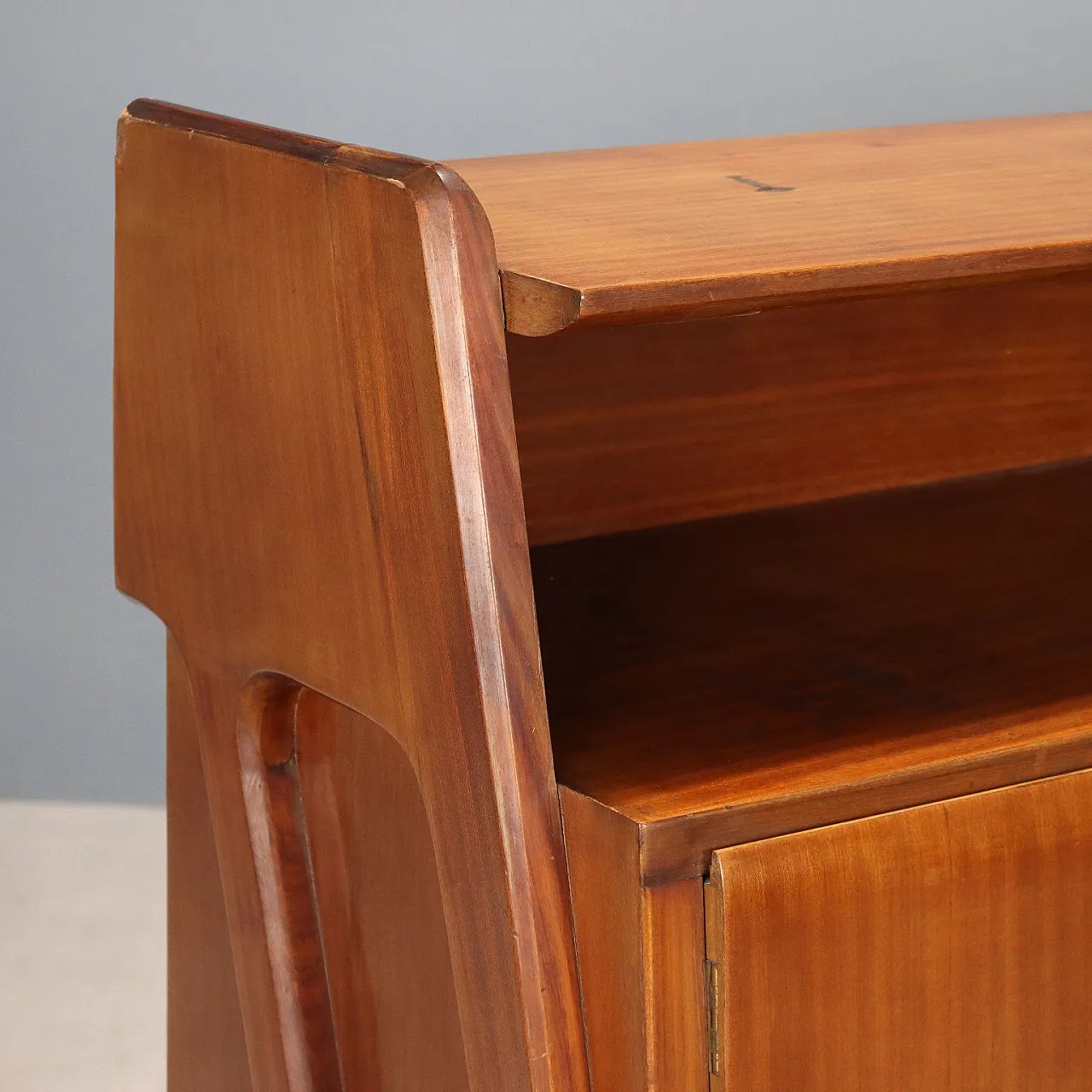 Mobile con impiallacciatura in mogano, '900 3