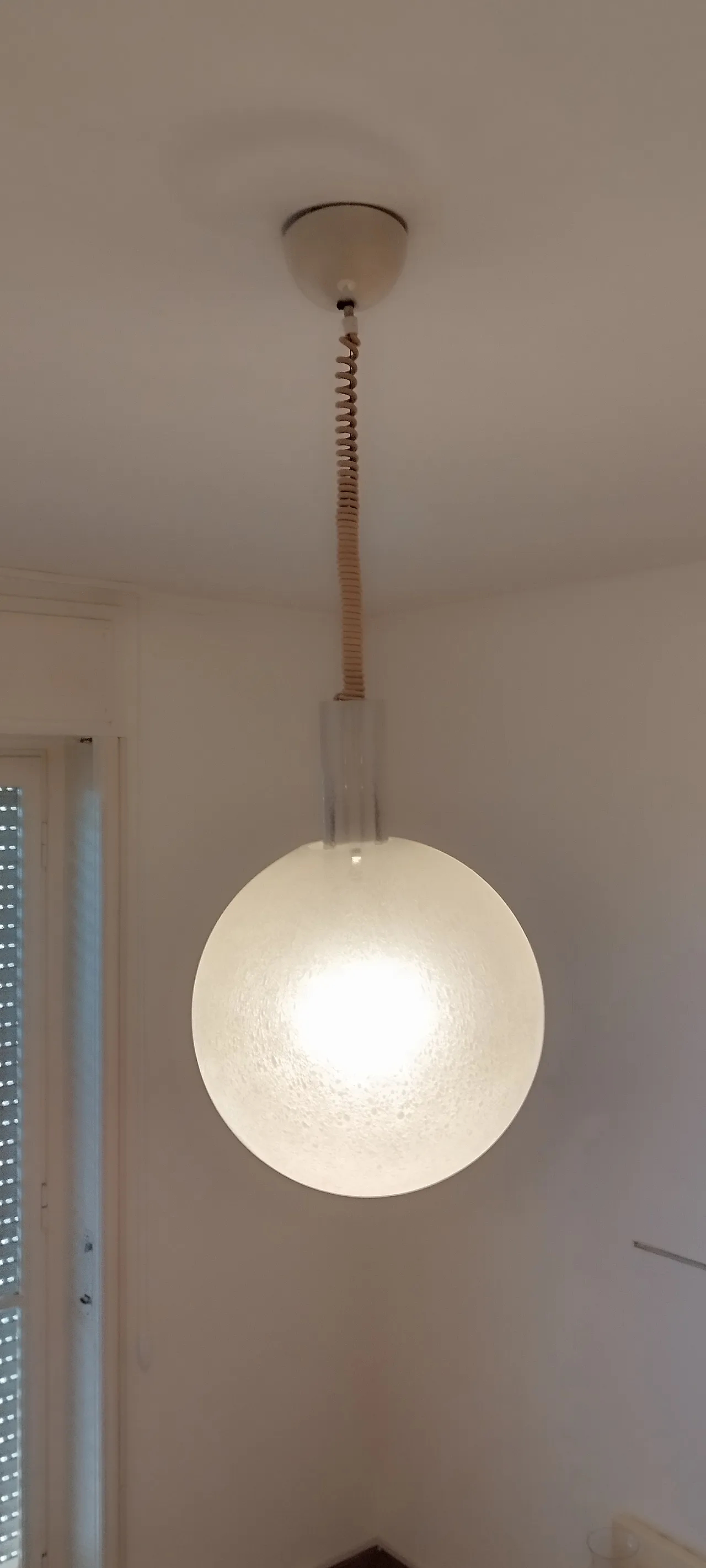Lampadario Sfera di Tobia & Afra Scarpa per Flos, anni '60 12