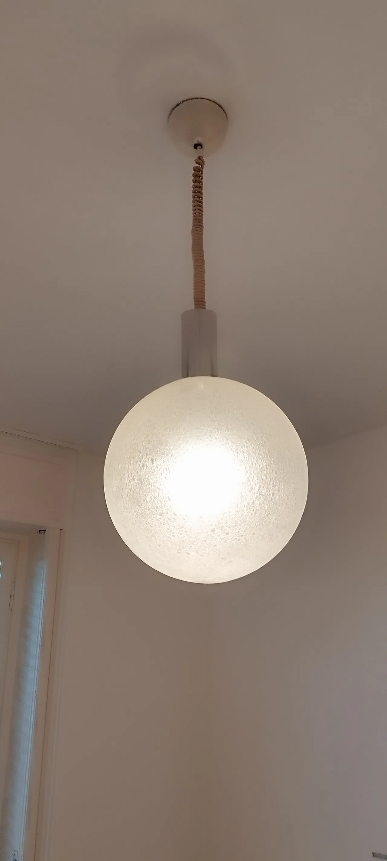 Lampadario Sfera di Tobia & Afra Scarpa per Flos, anni '60 16