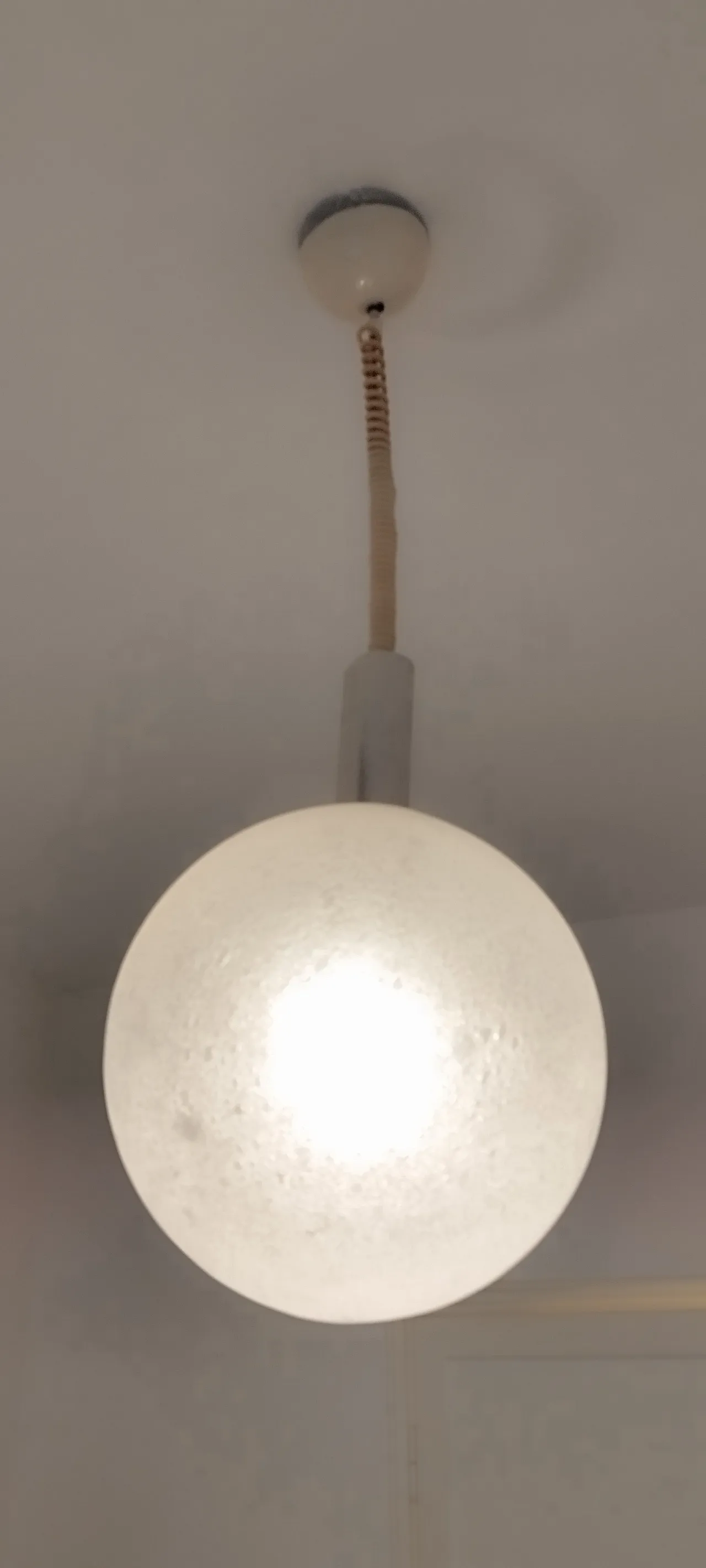 Lampadario Sfera di Tobia & Afra Scarpa per Flos, anni '60 17