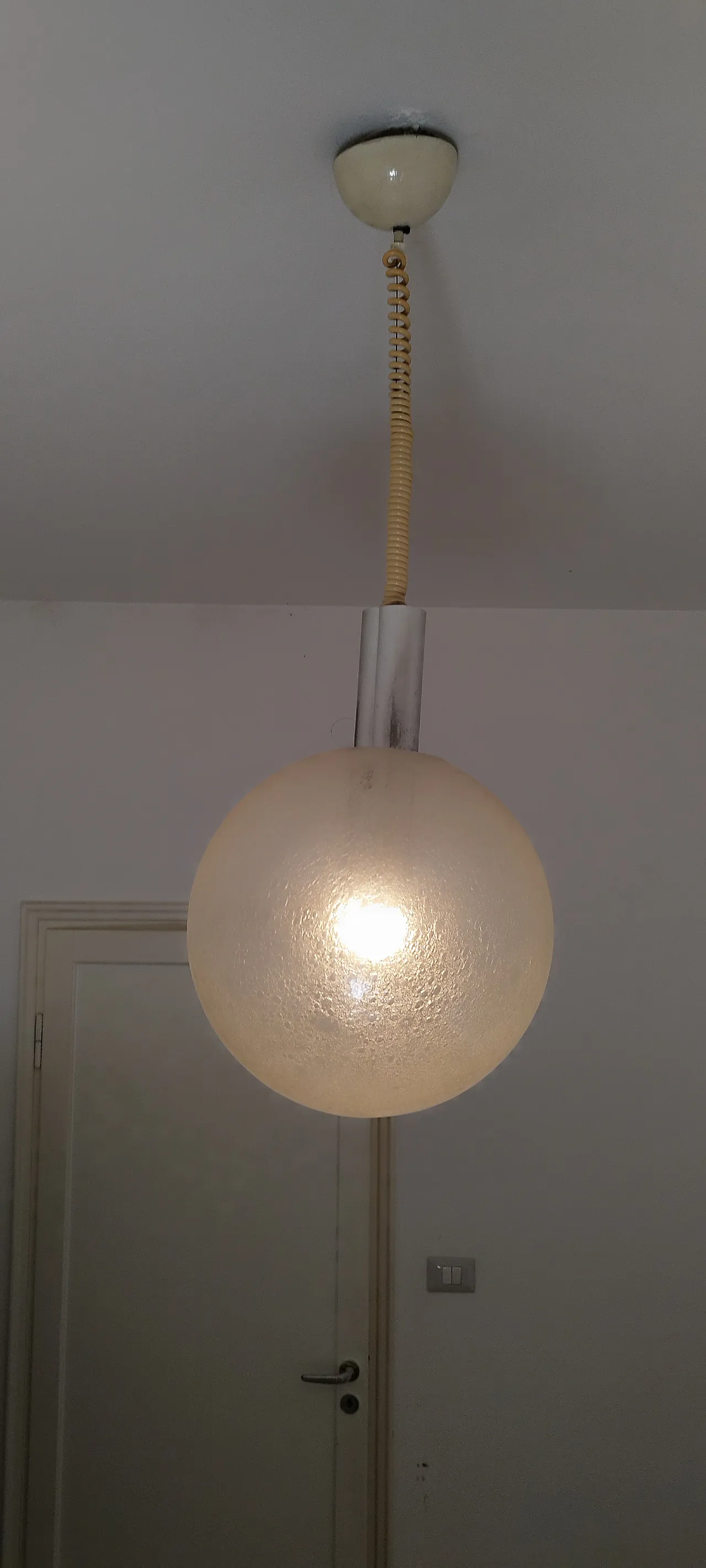 Lampadario Sfera di Tobia & Afra Scarpa per Flos, anni '60 21