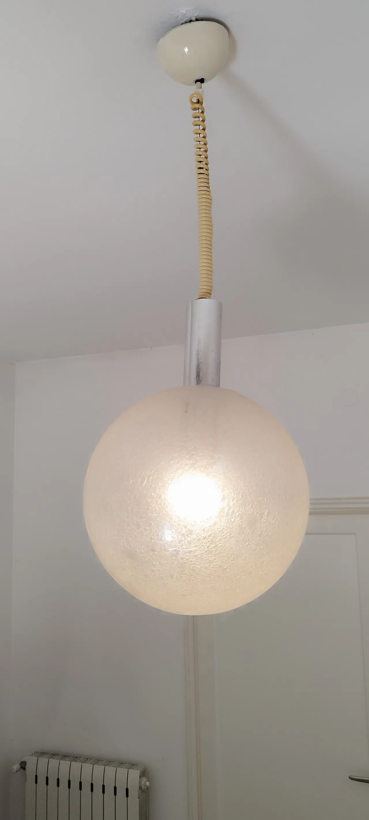 Lampadario Sfera di Tobia & Afra Scarpa per Flos, anni '60 22