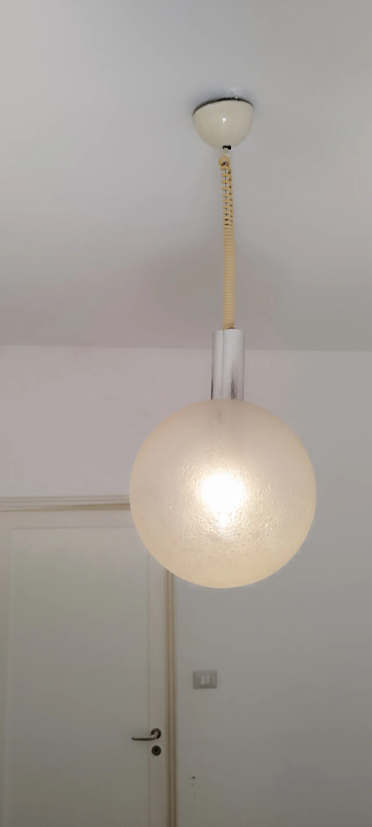 Lampadario Sfera di Tobia & Afra Scarpa per Flos, anni '60 28