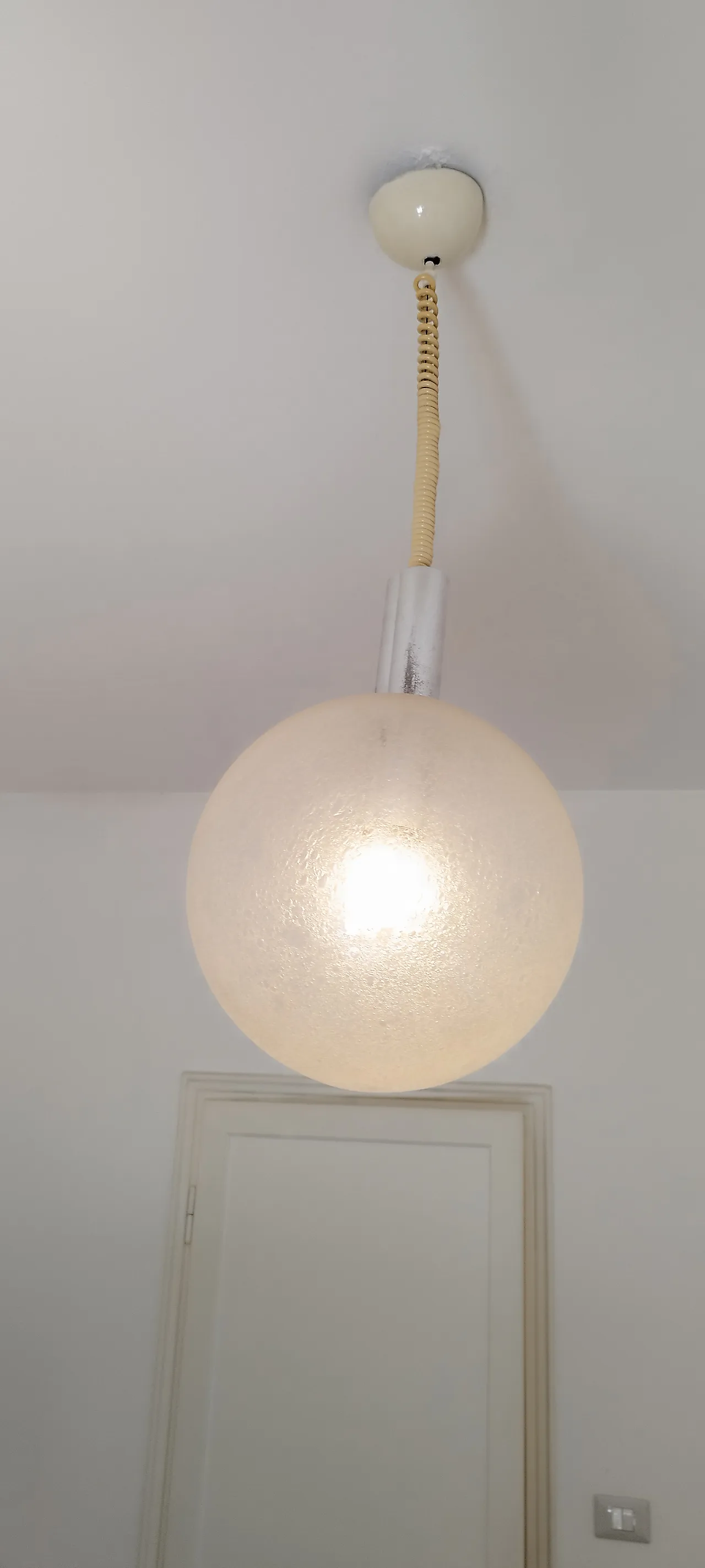 Lampadario Sfera di Tobia & Afra Scarpa per Flos, anni '60 29