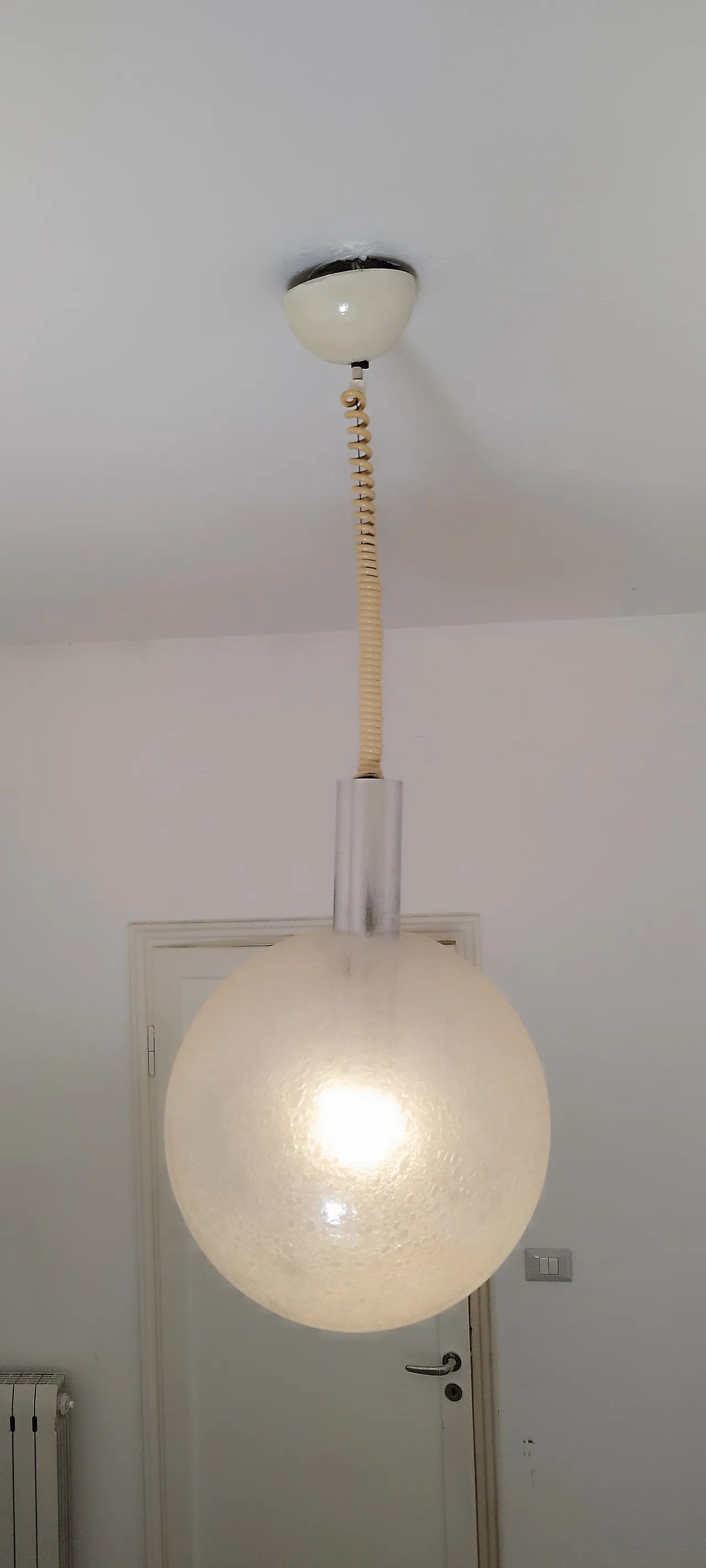 Lampadario Sfera di Tobia & Afra Scarpa per Flos, anni '60 30