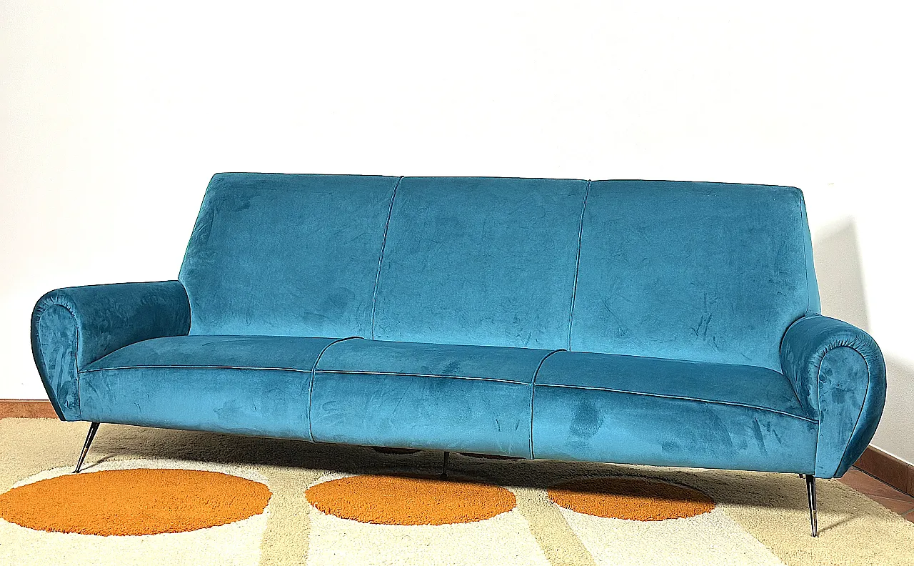 3 Seater Sofa by Gigi Radice for Minotti, 1960s 2