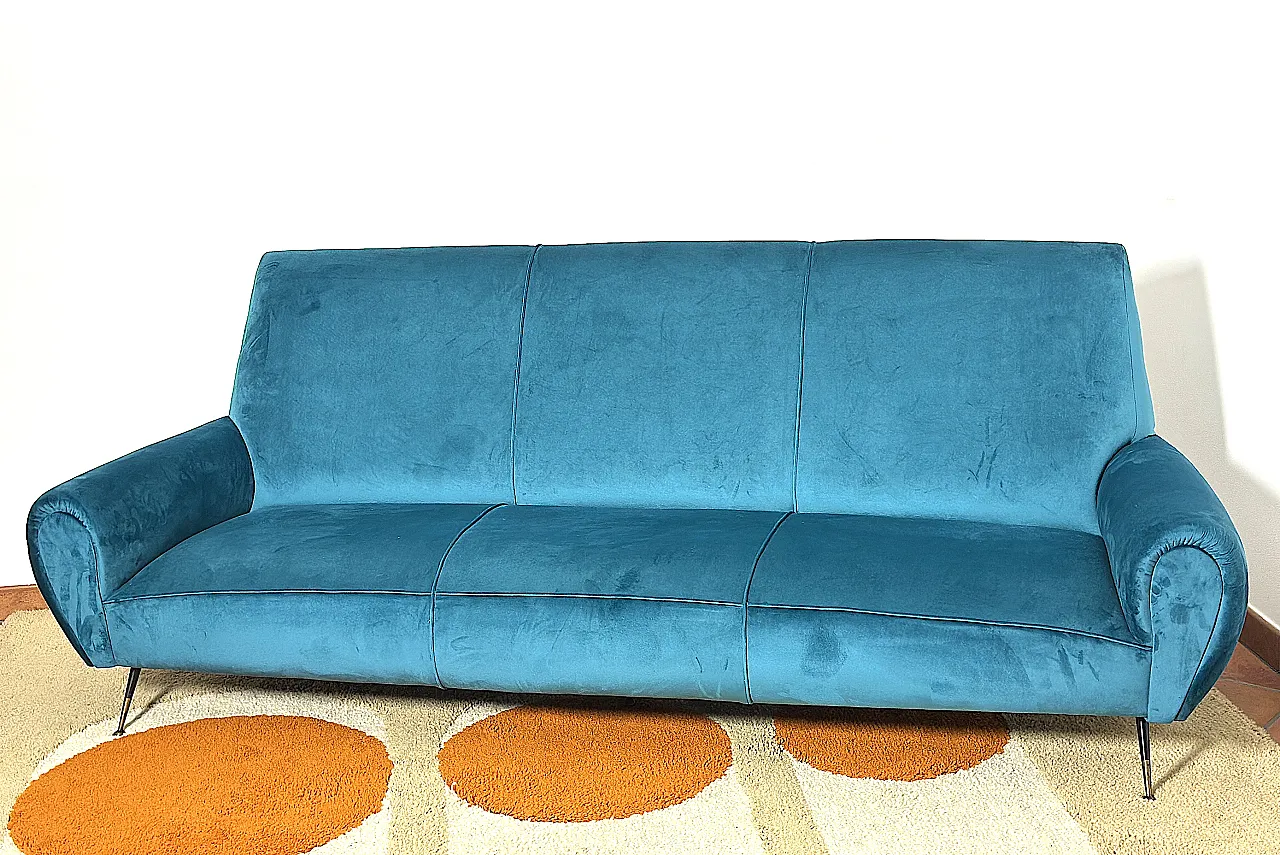 3 Seater Sofa by Gigi Radice for Minotti, 1960s 3