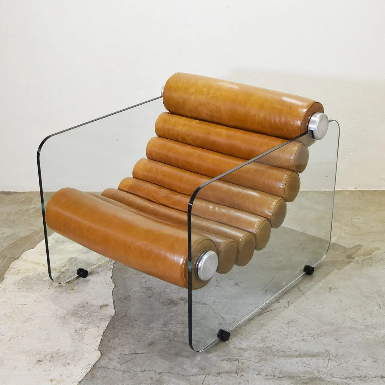 Poltrona Hyaline di Fabio Lenci per Comfortline, anni '70 1