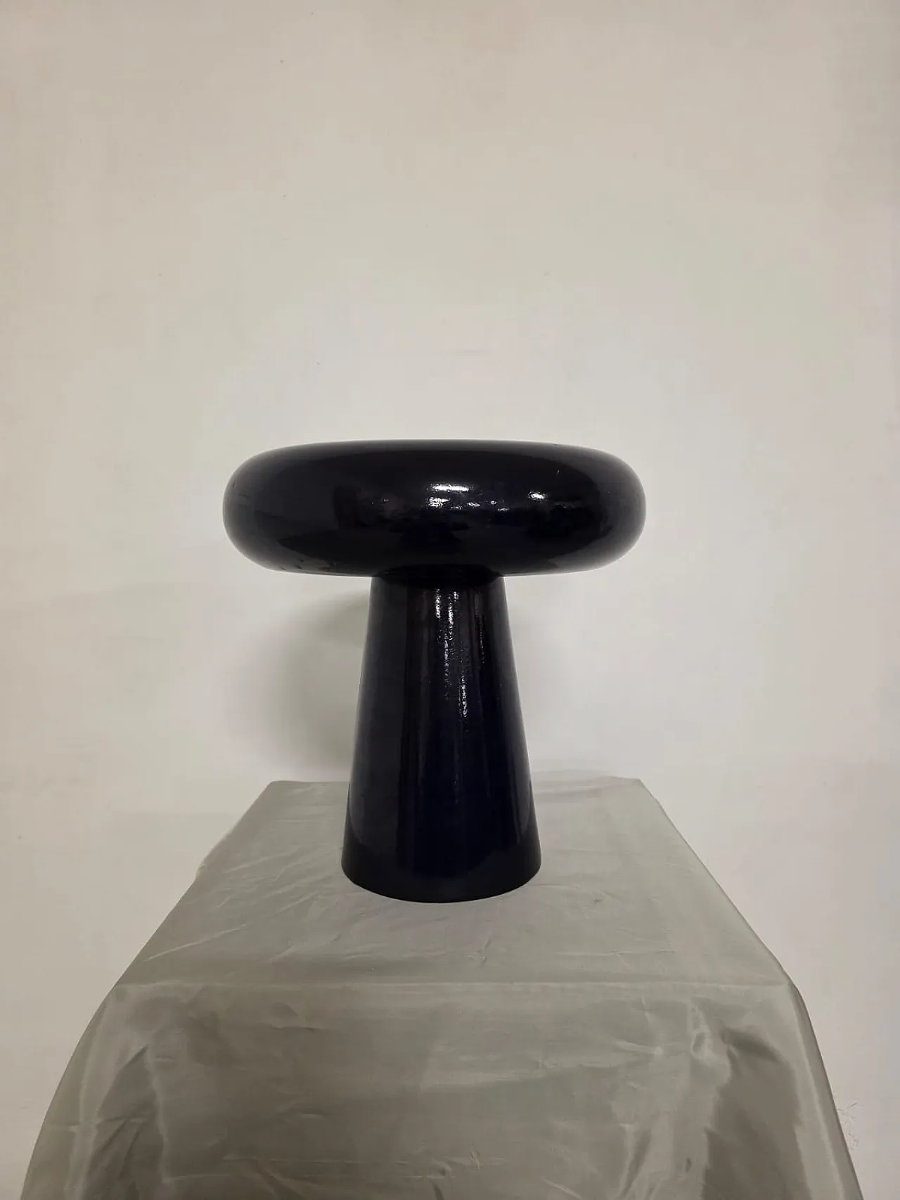 Vaso in ceramica di Gabbianelli, anni '70 1