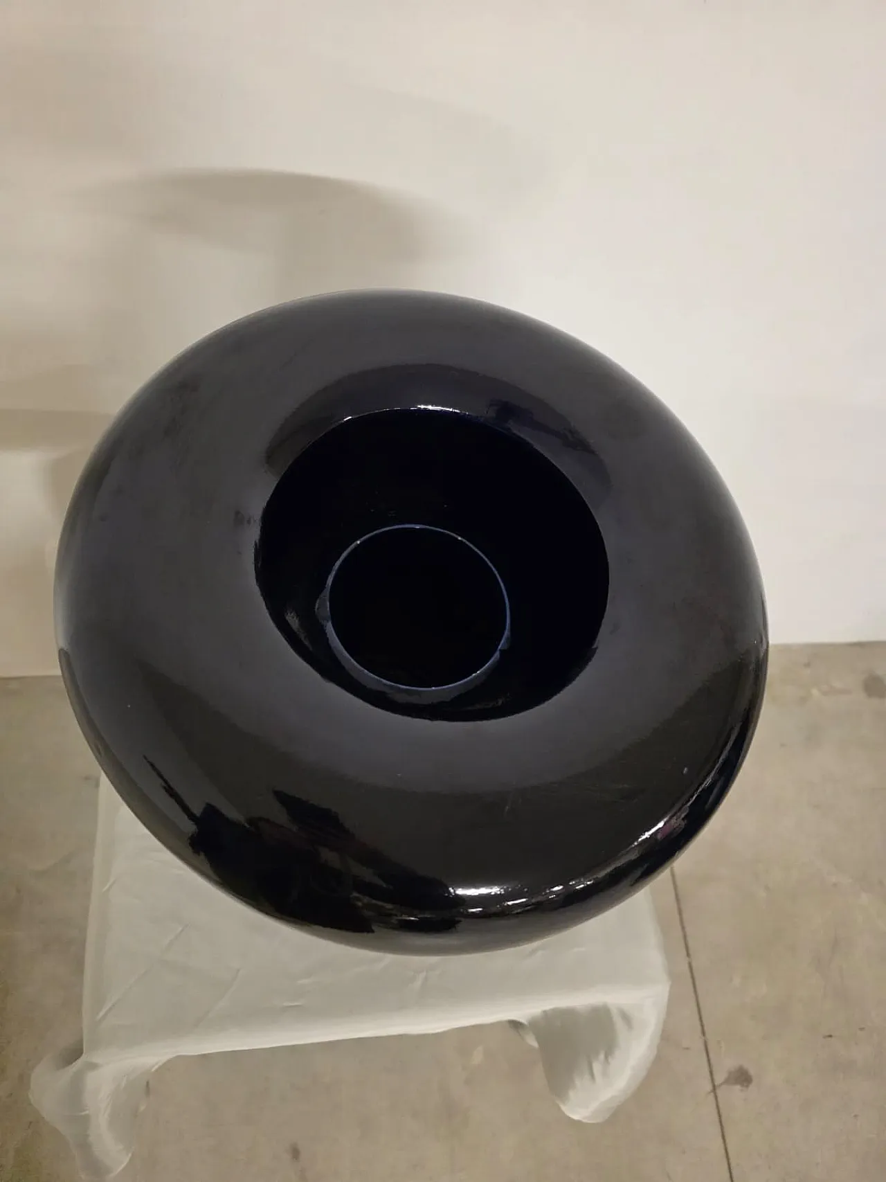 Vaso in ceramica di Gabbianelli, anni '70 3