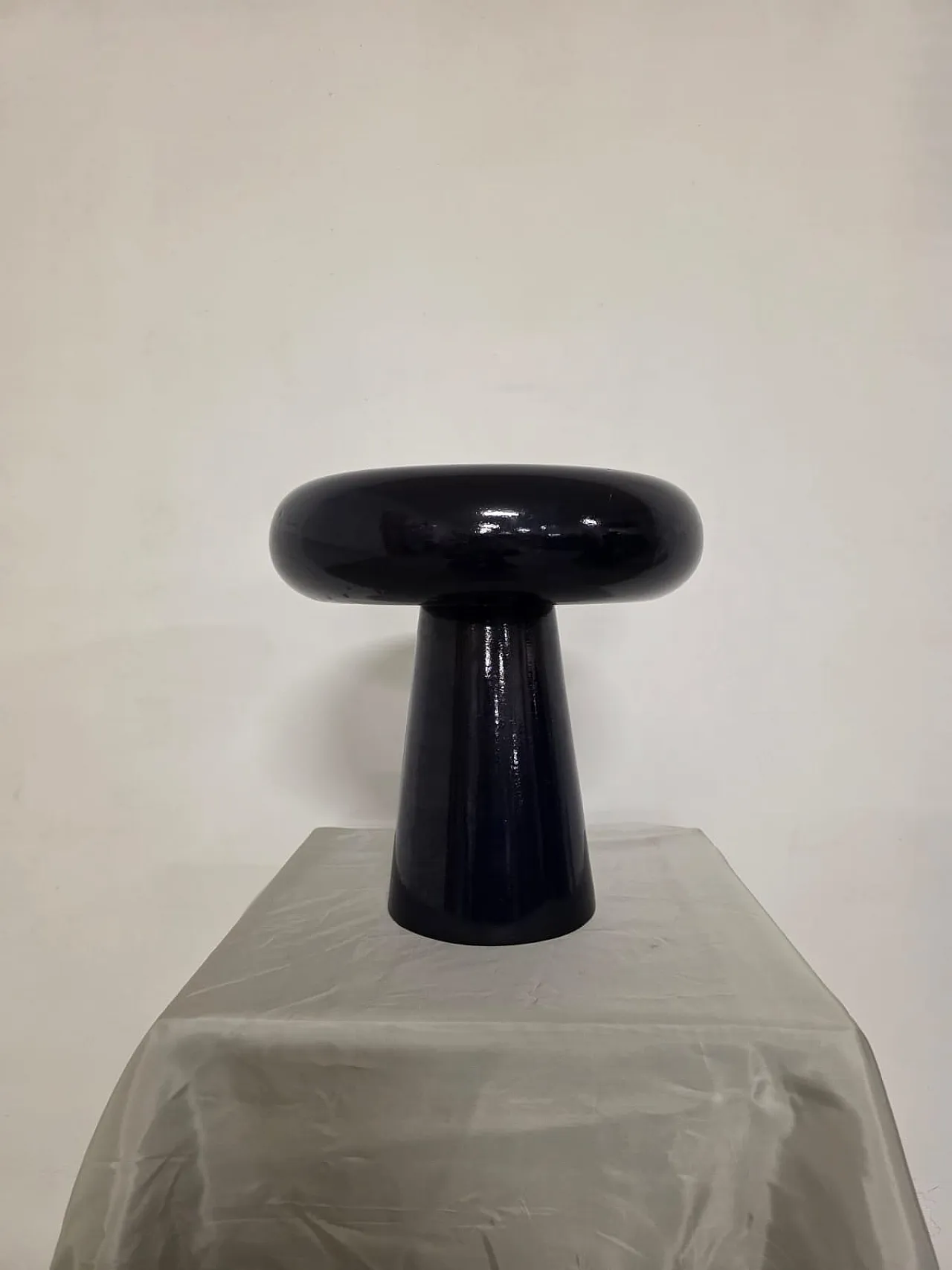 Vaso in ceramica di Gabbianelli, anni '70 7