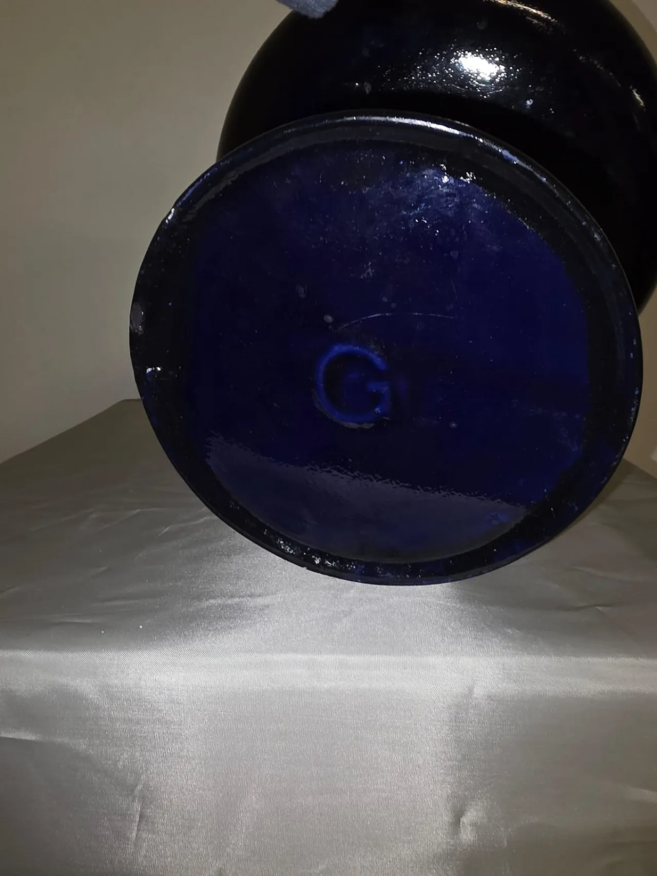 Vaso in ceramica di Gabbianelli, anni '70 13