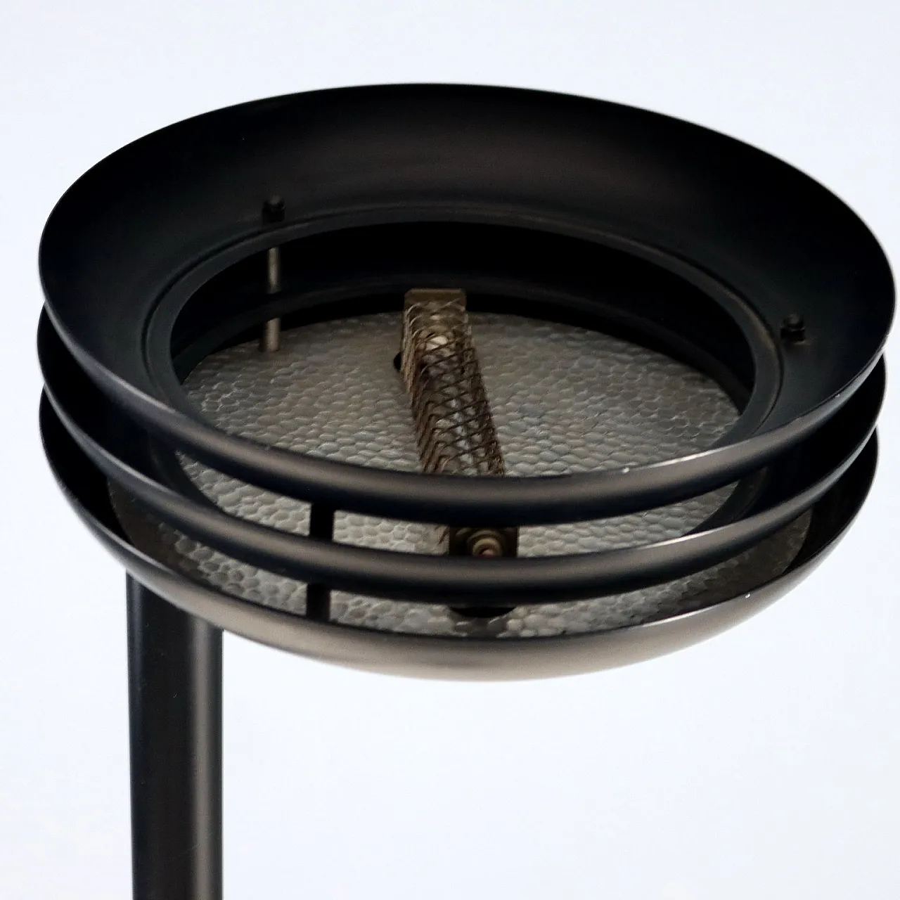 Lampada alogena a luce riflessa in metallo smaltato e alluminio, '900 6