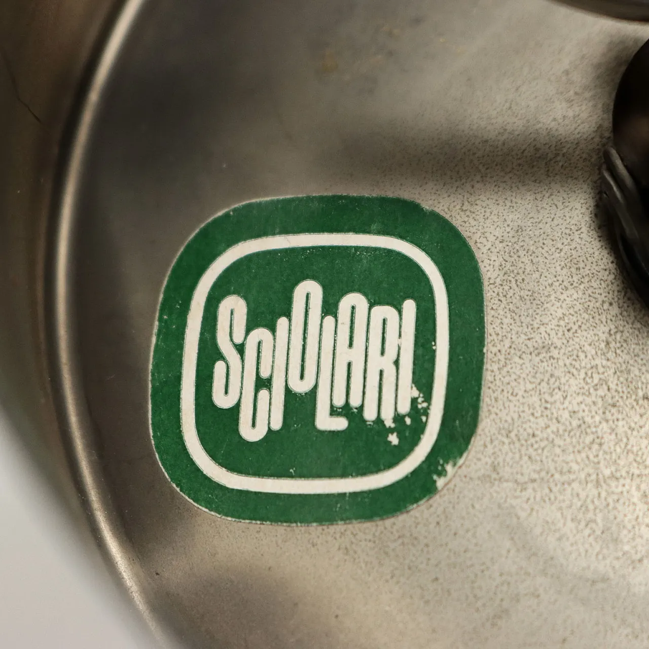 Chandelier in chrome-plated & brass-plated metal frame, 20th century 9